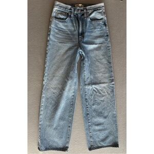 Rivet & Thread Madewell Rigid Denim High-Rise Straight Jeans 26